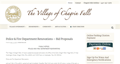 Desktop Screenshot of chagrin-falls.org